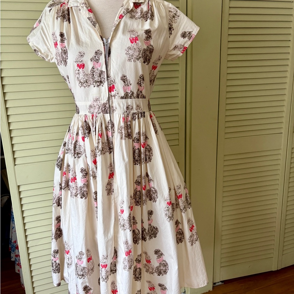 Bernie Dexter Poodles XL Kelly Dress